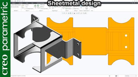 creo sheet metal tutorial pdf